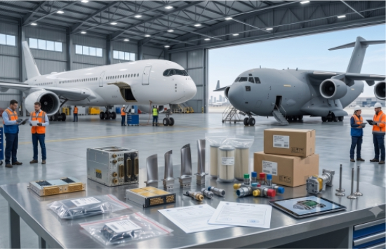 Aviation Spare Parts from ESCO & NSCO